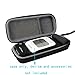 Hard Carrying Travel Case Bag for Omron 7 Series BP652N BP654 Wrist Blood Pressure Monitor fits Fingertip Pulse Oximeter Blood Oxygen Saturation Monitor by co2CREA