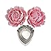 OKUBOX BT11 4pcs Set of Peony Flower Cutter Decor Fondant Cake Cutters Stainless Steel for Cutter Flower Cutter Cake Decorating Moulds Pastry Baking Mould