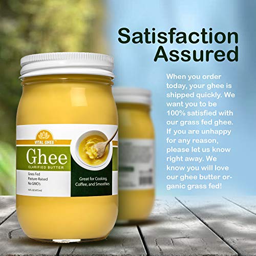 Vital Ghee Ghee Butter Organic Grass Fed Butter Organic Ghee