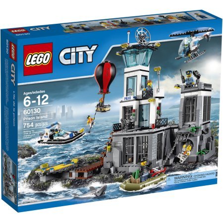 LEGO City Police Prison Island, Make Your Own Police Station, Comes With 754 Pieces