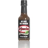 El Yucateco Black Label Reserve Habanero Hot Sauce, Smoky Chile Habanero Flavor, 4 oz Single Bottle
