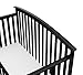 Graco Freeport 4-in-1 Convertible Crib, Black, Easily Converts to Toddler Bed Day Bed or Full Bed, Three Position Adjustable Height Mattress, Some Assembly Required (Mattress Not Included)