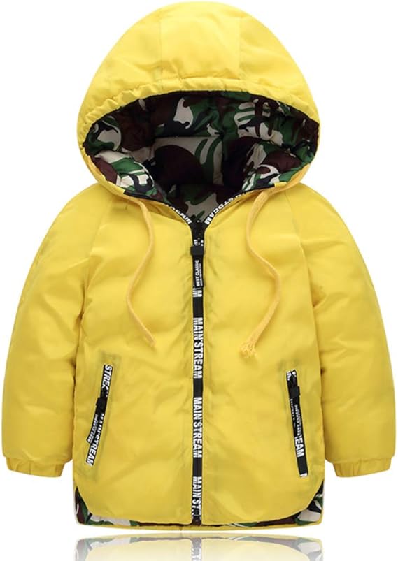 MissChild Little Boys Padded Coat Jackets Hooded Autumn Winter Baby