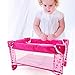 Liberty Imports Baby Doll Bed Playpen Furniture Playset for Dolls