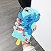 Ice Cream Stitch Case for iPhone 8 7 6 6S,3D Cartoon Animal Cute Soft Silicone Rubber Blue Character Cover,Kawaii Animated Funny Design Cool Skin Shell for Boys Kids Child Guys Teens Girls (i876 4.7