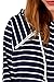 CUPSHE Fashion Women's Stripe Printing Casual Zip Coat Hooded Sweatshirt