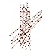 IPALMAY Watermelon Patterned Drinking Paper Straws, Disposable Biodegradable, 7.75 Inches, Pack of 100