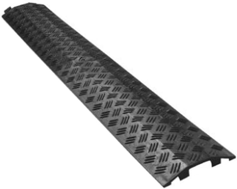 KXBYMX kerb ramps Cable trunking deceleration block cover layer with a fixed floor protector organizer 100 * 13 * 2cm wheelchair ramps for steps