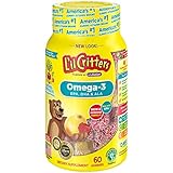 L'il Critters Omega-3 DHA, 60 Count (Pack of 2)