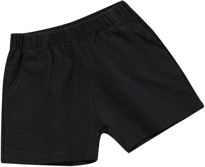 girls elastic shorts