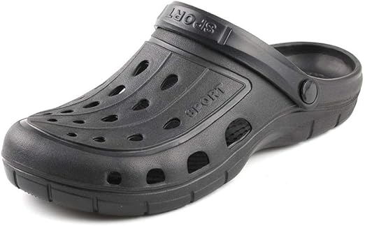 rubber clogs with holes