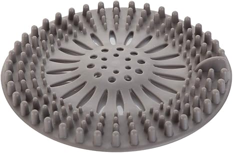 Amazon Radiya 排水口カバー ふた 蓋 シリコン メッシュ 排水溝 ゴミ受け 流し台シンク用 排水口ゴミ受け ゴミ受け ヘアキャッチャー シック 洗面所 浴室 洗面台 トイレ お風呂 キッチン 流し台 掃除グッズ キッチン用品 ずれ止め用 グレー 排水口水切りカゴ