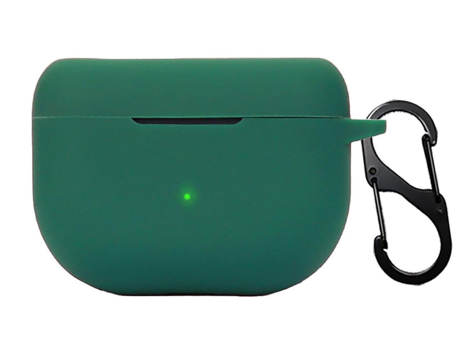 GIOPUEY Cilicone Case Compatible with Jabra Elite 8 Active/8 Active Gen 2/Elite 10/10 Gen 2, Ultra-thin soft Cover, Slim-Fit,Anti-Fall,Not Easy to Dirty - ArmyGreen