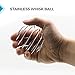 Whisk Ball, Sensus 3 pcs Milkshake Protein Blender Balls, Wire Mixer, Mixing Ball For Shaker, Drink Bottle Cup, Replacement Wire Whisk, Made From Food Grade Stainless Steel