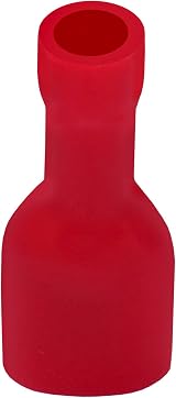 Heschen Red 6.3x0.8mm Vinyl Female Quick Disconnect Terminals 22-16 AWG 100 Pack view 9