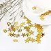 40th Birthday Decoration with Hanging Swirls (15PCS), Celebrate 40 Hanging Swirls with Cutouts(8PCS), Table Confetti (100 PCS) and 40th Confetti (100 PCS) for Party Supplies
