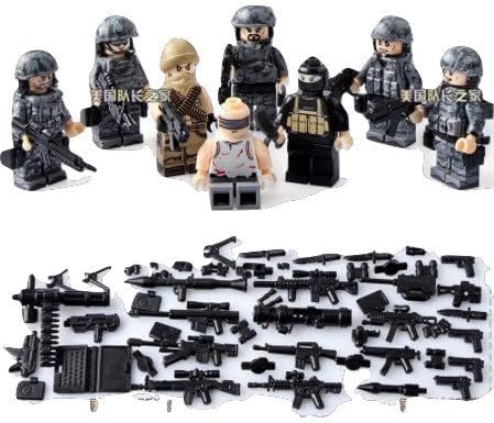 Delta Force / SEAL Team Six Hostage Rescue Minifigure Playset - Military Minifigures Playset