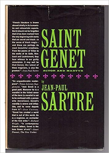 Saint Genet Actor And Martyr Sartre Jean Paul Amazon Com Books Saint Genet Actor And Martyr Sartre Jean Paul Amazon Com Books