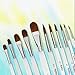ARTIFY 11 pcs Professional Watercolor Gouache Brush Set with a Free Metal Carrying Box
