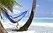 Favofit Portable Single Camping Hammock with Straps, Blue