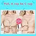 Women's Self Adhesive Bras Invisible Strapless Backless Bra Nude D