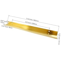 Cionyce 12 Pack Hidden Cabinet Pulls 11.8"/300mm