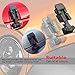 Black Hood Latch Rubber Catch Release Kit Fits 2007-2016 Jeep Wrangler TJ Includes Both Hood Catches G014JP