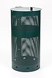 Round Waste Can - 100% Rust-Free Aluminum - D030