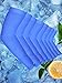 Boao 8 Pairs Unisex Arm Sleeves Sun Protection Cooling Sleeves for Driving Jogging Golfing Riding Outdoor Activities Adults Kids Size