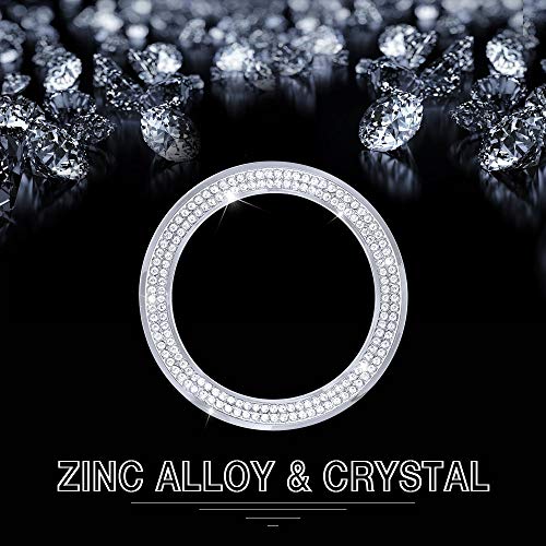 Car Steering Wheel Center Metal Crystal Diamond Decorative for BMW New 3 Series 320 GT5 Series X1 X 3 X4 X 5 X6 E46 E30 E34 E36 E39 E53 E60 E90