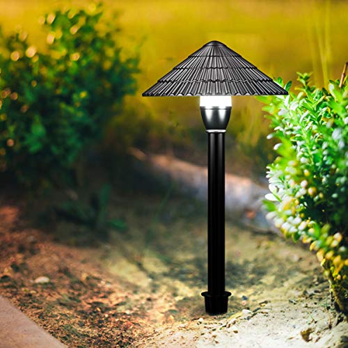 Outdoor Landscape Lighting Low Voltage Garden Landscape Lights Pathway Lights Yard Lights Driveway Lights, Aluminum Construction Waterproof 12V 3W 3000K Warm-Yellow Light（4-Pack） - Thumbnail 6