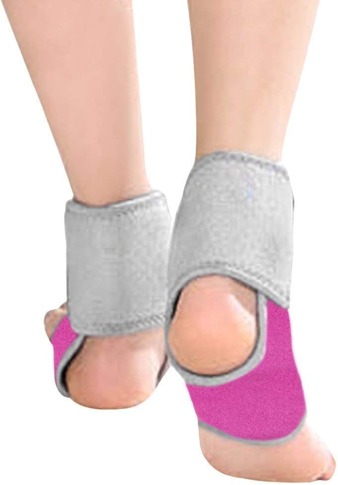 LHKJ 1 Pair of Girls Kids Adjustable Compression Ankle Support Outdoor Sports Breathable Running Cycling Skating Dance Ankle Brace Protector Guard - Image 4