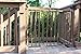 Cardinal Gates SS30OD Outdoor Baby Gate for Top of Stairs-Adjustable Outdoor Dog Gate-Aluminum Safety Gate for Kids & Pets-Can be Installed at Angles - 27 to 42.5 Inches Wide-Brown USA Based Company