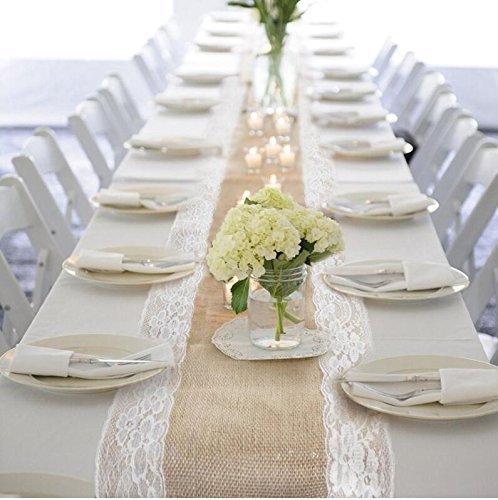 6 OZXCHIXU+Burlap+Hessian+Outdoor+Wedding