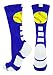 MadSportsStuff Softball Logo Athletic Crew Socks