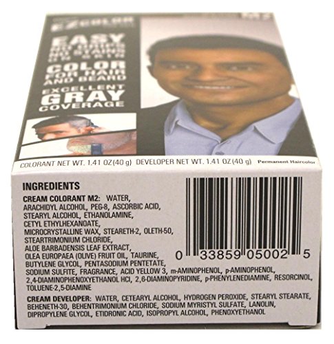 Bigen Ez Color For Men Real Black Kit (2 Pack)