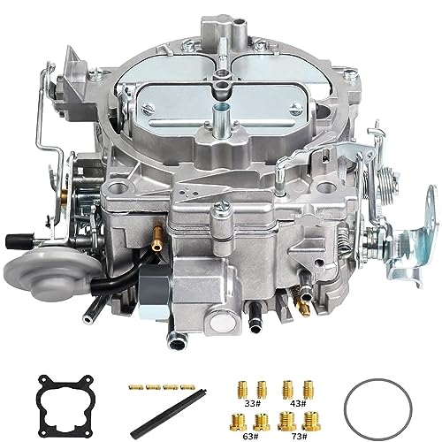 Photo 1 of Rochester Quadrajet Carburetor 4 Barrel for Chevy 327 350 427 454 Engines 1966-1973 Trucks and Cars, Replaces 1975-1979 Corvettes 1901R 750 CFM 1901-GG 4BBL Carb (4 barrel quadrajet carburetor 4MV)