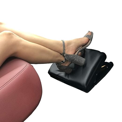 Car Folding Footrest Ergonomic Foot Rest Desk Foot Pad MultiAngle