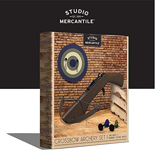 Hammer + Axe Crossbow Archery Bow and Arrow Set with 4Rubber Tip Darts