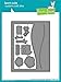 LAWN FAWN Lawn Cuts Custom Craft Die-Stitched Hillside Backdrop Landscape, Multicolor
