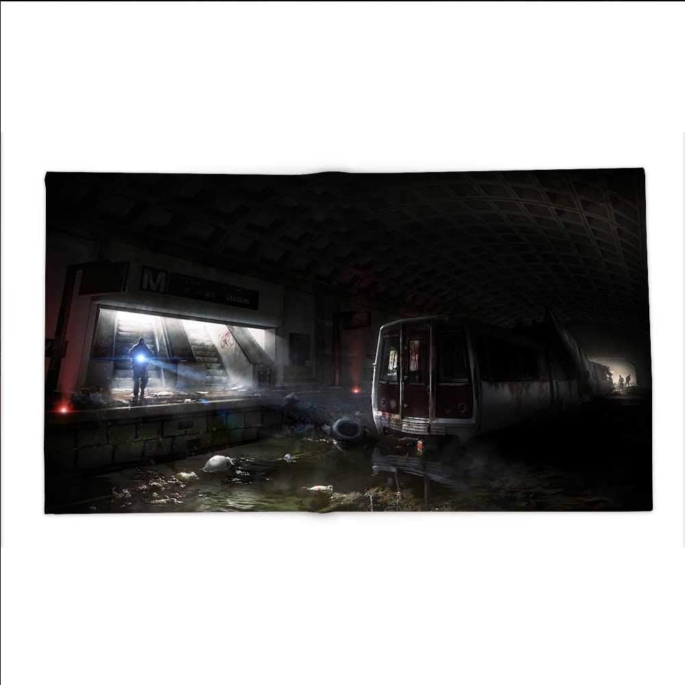 subway swaddle blanket