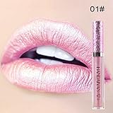 Matte Lipstick , Vanvler Waterproof Long Lasting Liquid Charming Lipstick Shimmer Velvet Makeup Lip Gloss (#1)