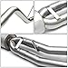 For Nissan Frontier 3'' Stainless Steel Louvered Core Muffler Catback Exhaust System - D40 D23
