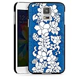 Samsung Galaxy S5 Case Cover Shell Hard Case black - Tiki Blue