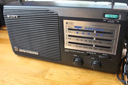 Vintage Sony 4 Band Radio Am Fm Tv