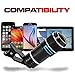 Telephoto Mobile Phone Camera Lens, Portable Universal 8X-12X Zoom Manual Focus Cellphone Camera Lens Clip-on Telephoto Lens for iPhone 7, iPhone 6S, HTC (Black)