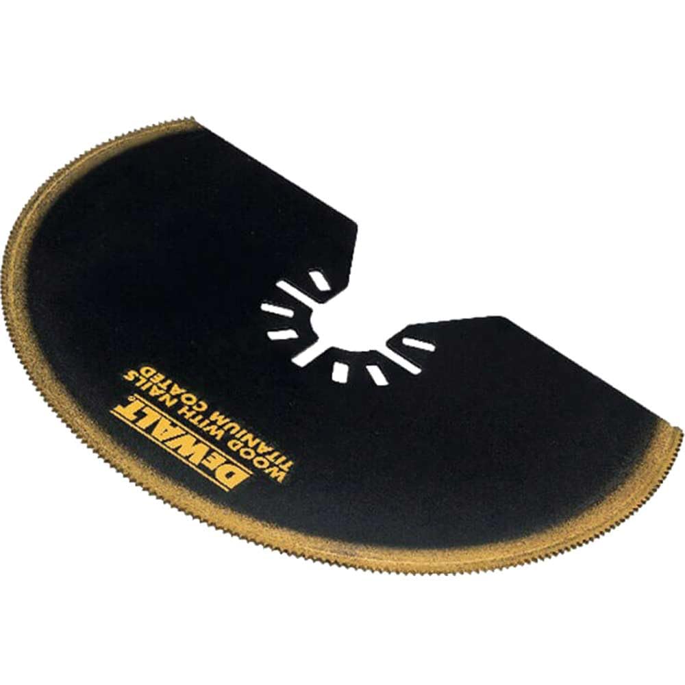 Dewalt DT20709-QZ DT20709-QZ-Hoja Sierra segmentada de titanio para Multi Herramienta