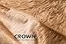 Crown Home Innovations | Brazilian Cowhide Area Rug | 100% Authentic Natural Leather | Unique Stylish Decorative Accent | No Smell or Shedding | Color, Buttercream | Size, 6’x 7’