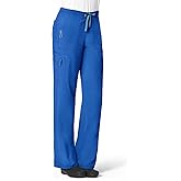 Cross-Flex Women's Boot Cut Cargo Scrub Pant Petite