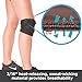 BraceAbility Patellar Tracking Pain Short Knee Brace - XXL Running, Exercise, Athletic Support Sleeve Stabilizer for After Kneecap Dislocation, Tendonitis, Patellofemoral, MCL/LCL Injuries (2XL)